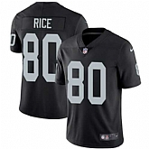 Nike Oakland Raiders #80 Jerry Rice Black Team Color NFL Vapor Untouchable Limited Jersey,baseball caps,new era cap wholesale,wholesale hats